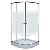 Sanotechnik Polkrožna tuš kabina Florida  (Do x Š x V: 80 x 80 x 185 cm, Kromirano) | 3682 - Runddusche | DADB - Duschabtrennungen | DAD - Badausstattung | DA - Badausstattung/Bäderwelt | D - Sanitär | BAUHAUS