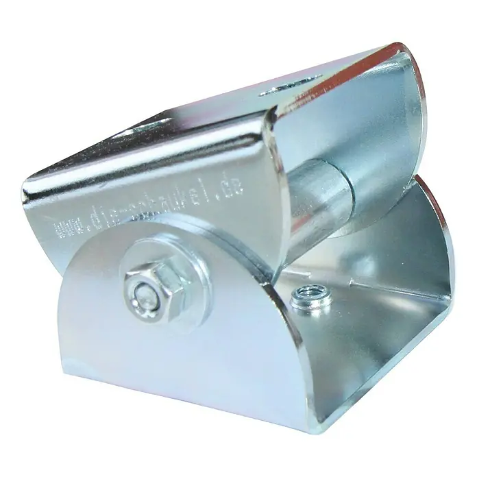 Marathon Ausgleichswinkel - Geeignet für: Schaukeln - Metallwinkel mit Schraube, glänzende Oberfläche. Ideal für Befestigungen und Konstruktionen.