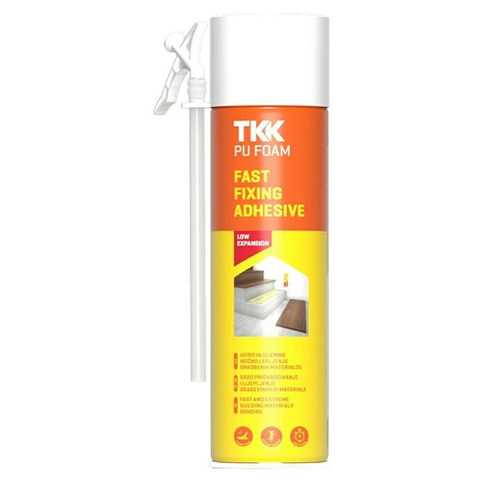 Lepilna pena Fast Fixing  (500 ml) | Gradbene pene | Gradbena kemija | Gradbeni material | Izdelki | BAUHAUS