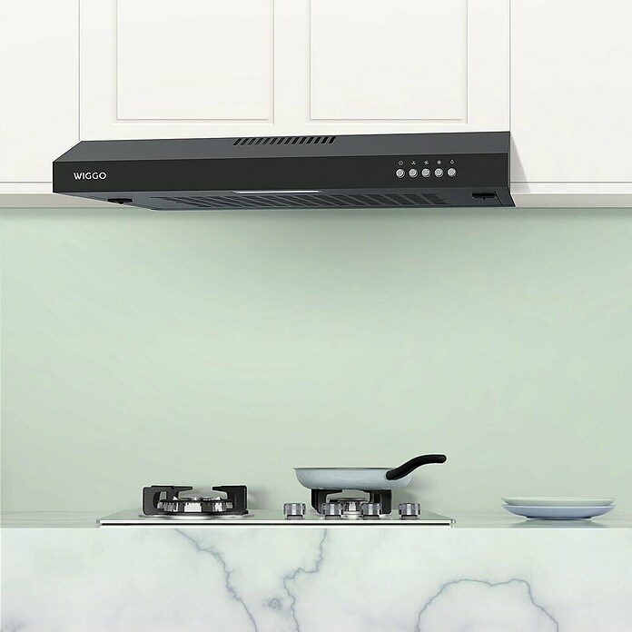Wiggo Onderbouwafzuigkap WE-C630V (Breedte: 60 cm, Zwart) | BAUHAUS