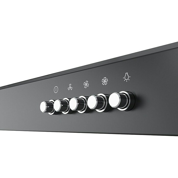 Wiggo Onderbouwafzuigkap WE-C630V (Breedte: 60 cm, Zwart) | BAUHAUS