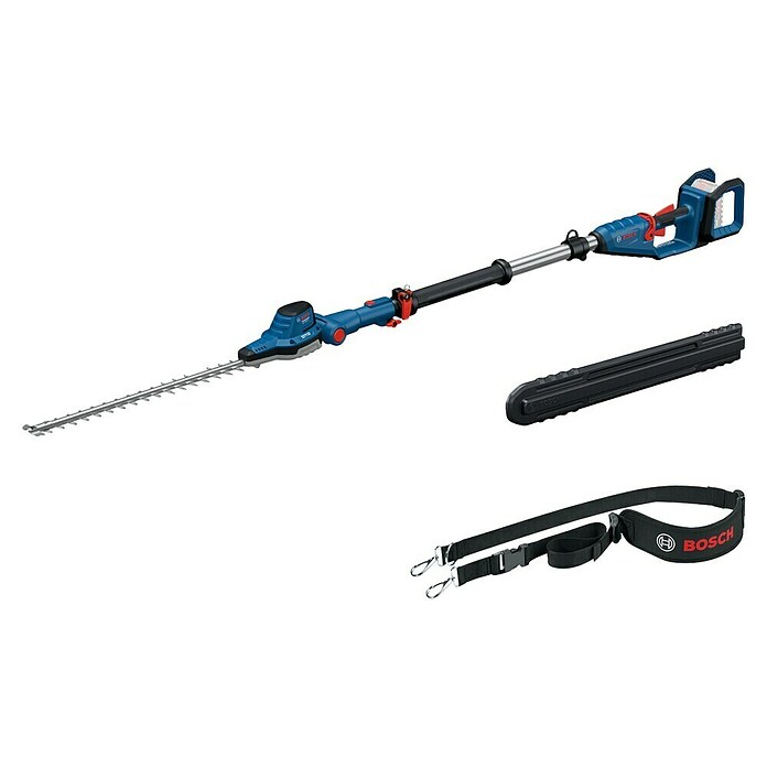 Bosch Professional AMPShare 18V Telescopische heggenschaar GHE 18V-50 TP (18 V, Excl. accu, Zaaglengte: 20 cm) | BAUHAUS