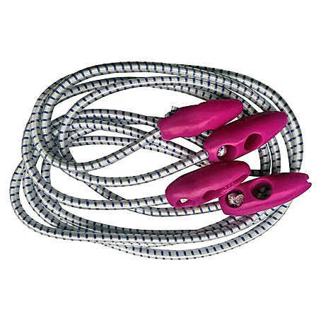 Talamex Klemm Segeleinbinder (Ø x L: 5 mm x 55 cm, 4 Stk., Schnellclip)