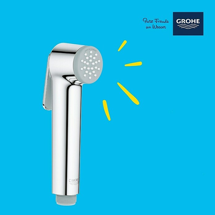 Grohe Handbrause Trigger Spray 30 (Kunststoff, Silber, Verchromt) | BAUHAUS