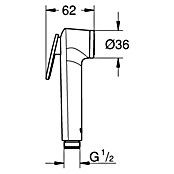 Grohe Handbrause Trigger Spray 30 (Kunststoff, Silber, Verchromt) | BAUHAUS