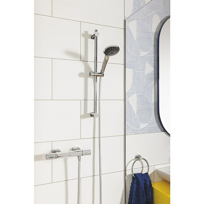Grohe Vitalio Joy Handbrause Mono (Anzahl Strahlarten: 1 Stk., Kunststoff, Silber) | BAUHAUS