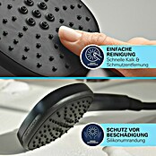 Grohe Vitalio Comfort Handbrause 110 (Anzahl Funktionen: 2 Stk., Durchmesser: 11 cm, Schwarz) | BAUHAUS