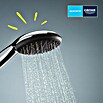 Grohe Vitalio Start Handbrause 110 (Durchmesser: 110 mm, Schwarz, Kunststoff, Anzahl Strahlarten: 3 Stk.) | BAUHAUS