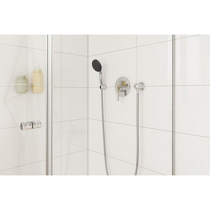Grohe Vitalio Start Handbrause 110 (Durchmesser: 110 mm, Schwarz, Kunststoff, Anzahl Strahlarten: 3 Stk.) | BAUHAUS