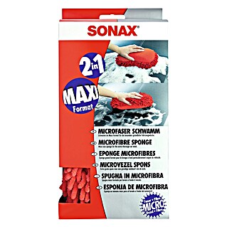 Sonax Autoschwamm Microfaser Schwamm (L x B x H: 28 x 14,2 x 8,2 cm)