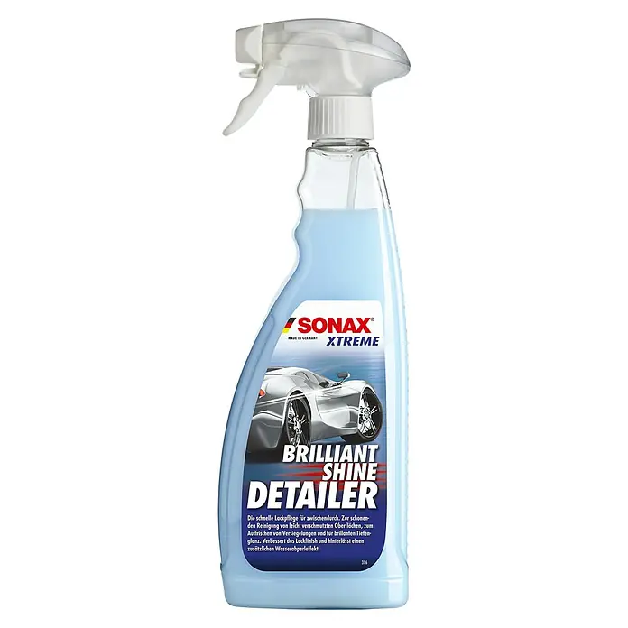 Sonax Xtreme Lackpflege Brilliantshine Detailer - Geeignet für: Autolacke, 750 ml - Produktbild: SONAX XTREME Brilliant Shine Detailer für die schnelle Lackpflege und brillanten Tiefenglanz.