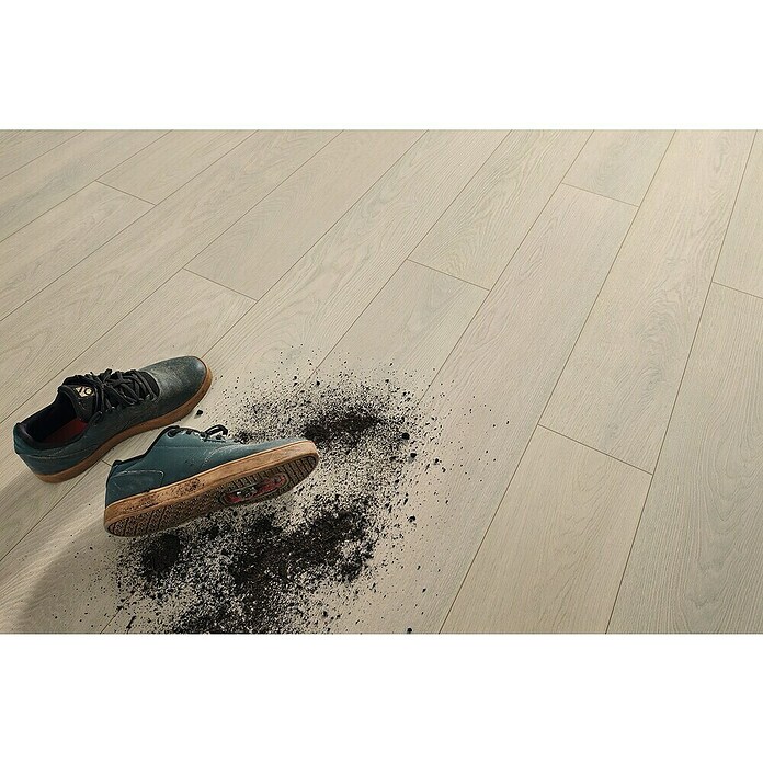 LOGOCLIC Aquaprotect Laminat Mistery Oak (Mistery Oak, Landhausdiele, 1 288 x 195 x 8 mm) | BAUHAUS