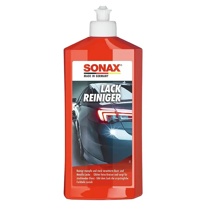 Sonax Reinigungsmittel - 500 ml - SONAX Lackreiniger für stumpfe und stark verwitterte Lacke. Glättet Kratzer und sorgt für strahlenden Glanz.