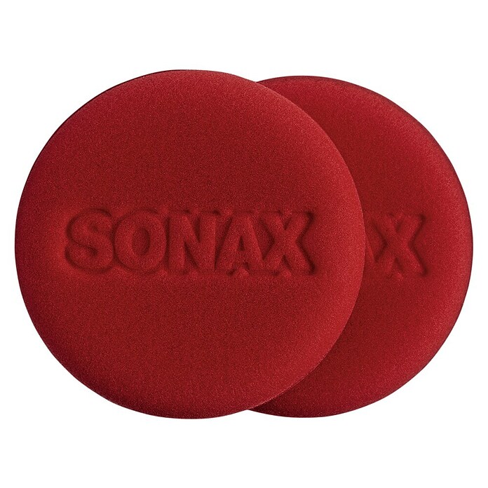 Sonax Autoschwamm (Geeignet für: Wachse, Rot)
