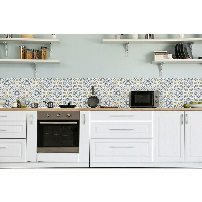 D-c-fix Fliesensticker Wall Tiles Cubia (6 Stk., 15 x 15 cm, Gold) | BAUHAUS