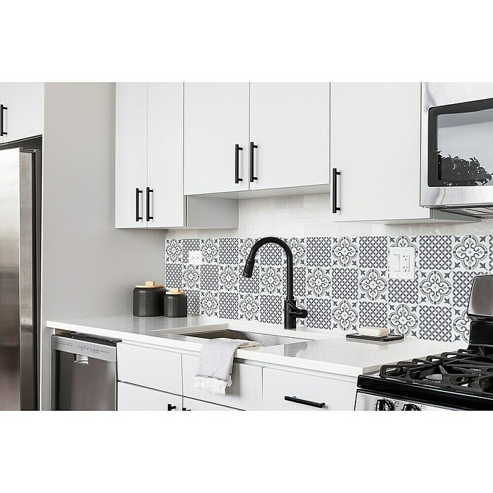D-c-fix Fliesensticker Wall Tiles Jamila (6 Stk., 15 x 15 cm, Grau) | BAUHAUS