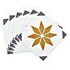 D-c-fix Fliesensticker Wall Tiles Alia (6 Stk., 15 x 15 cm, Gold) | BAUHAUS