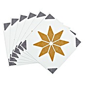 D-c-fix Fliesensticker Wall Tiles Alia (6 Stk., 15 x 15 cm, Gold) | BAUHAUS