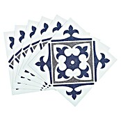 D-c-fix Fliesensticker Wall Tiles Nadia (6 Stk., 15 x 15 cm, Blau) | BAUHAUS