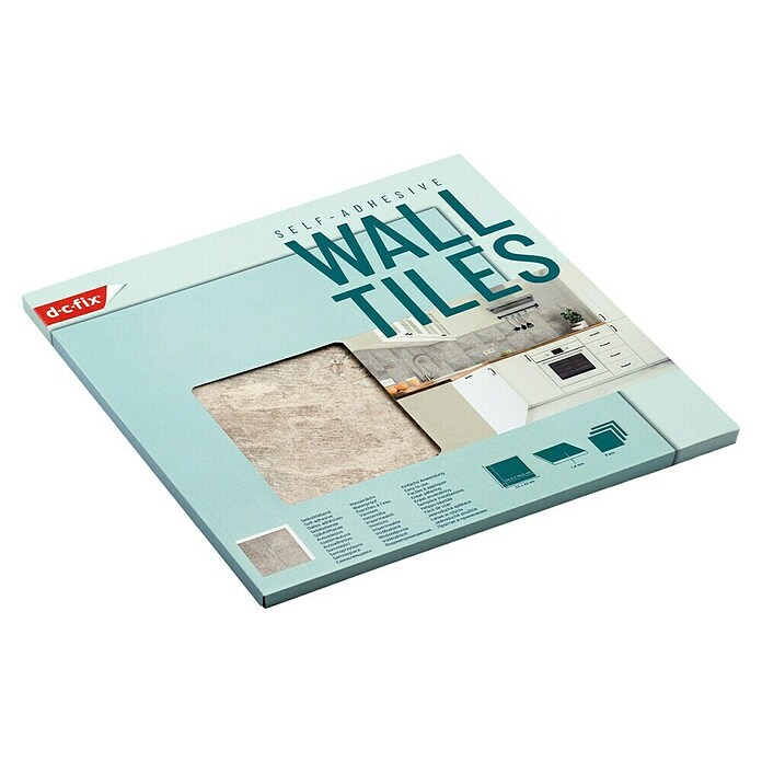 D-c-fix Fliesensticker Wall Tiles Light Slate (6 Stk., 30,5 x 30,5 cm, Light Slate) | BAUHAUS