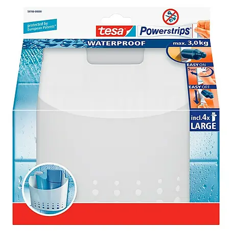 Tesa Powerstrips Waterproof Duschkorb