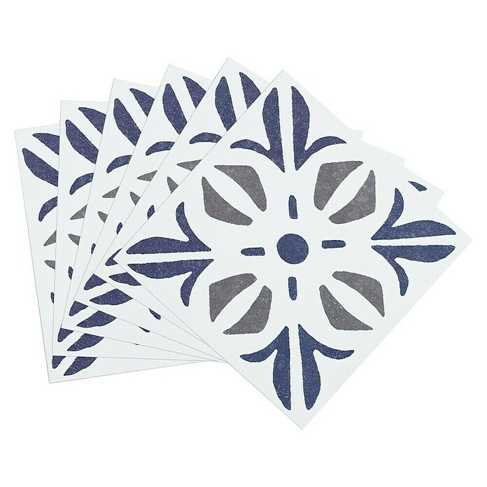 D-c-fix Fliesensticker Wall Tiles Cubia (6 Stk., 15 x 15 cm, Blau) | BAUHAUS