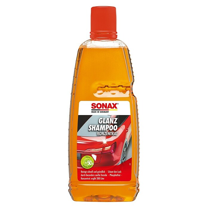 Sonax Auto-Shampoo Konzentrat (Inhalt: 1 l, Dermatologisch getestet)