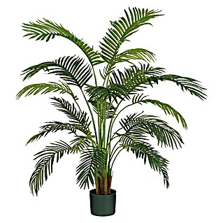 Kunstpflanze Areca Palme (Höhe: 134 cm, Grün, Kunststoff)