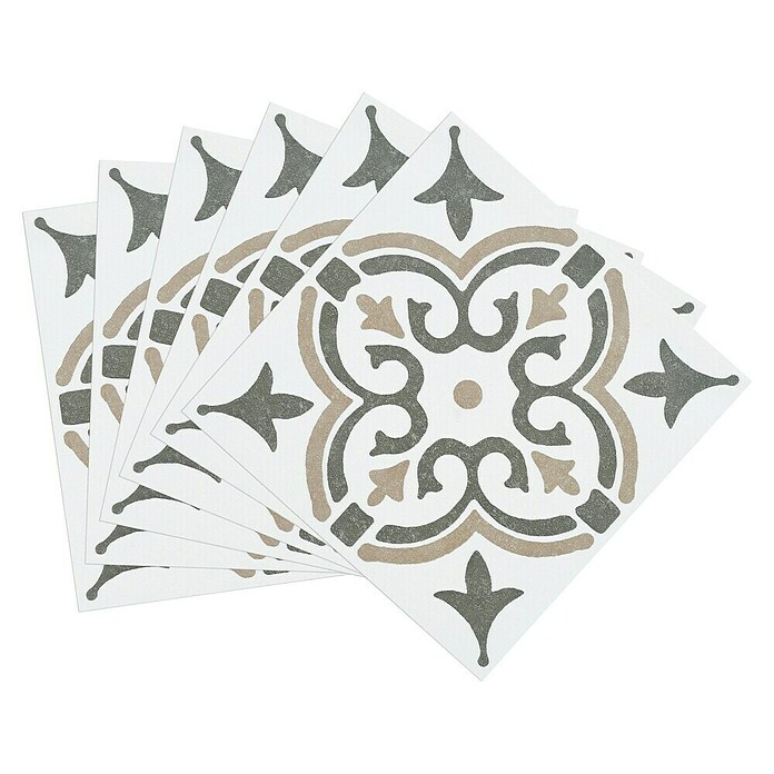 D-c-fix Fliesensticker Wall Tiles Jamila (6 Stk., 15 x 15 cm, Olive) | BAUHAUS