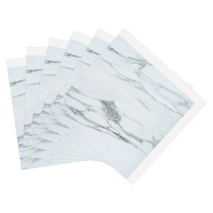 D-c-fix Fliesensticker Wall Tiles Premium Marble (6 Stk., 30,5 x 30,5 cm, Premium Marble) | BAUHAUS