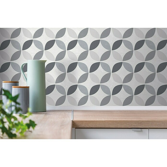 D-c-fix Fliesensticker Wall Tiles Geometric Style (6 Stk., 30,5 x 30,5 cm, Geometric Style) | BAUHAUS