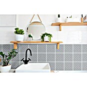 D-c-fix Fliesensticker Wall Tiles Lina (6 Stk., 15 x 15 cm, Grau) | BAUHAUS