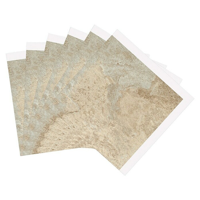 D-c-fix Fliesensticker Wall Tiles Light Slate (6 Stk., 30,5 x 30,5 cm, Light Slate) | BAUHAUS