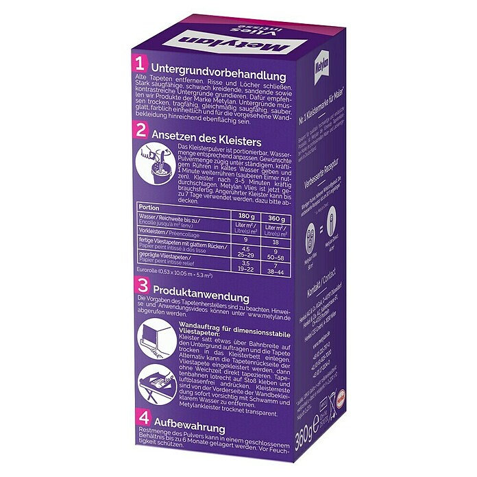 Metylan Tapetenkleister (360 g)