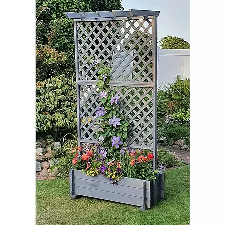 Promadino  Pflanzkasten mit Pergola