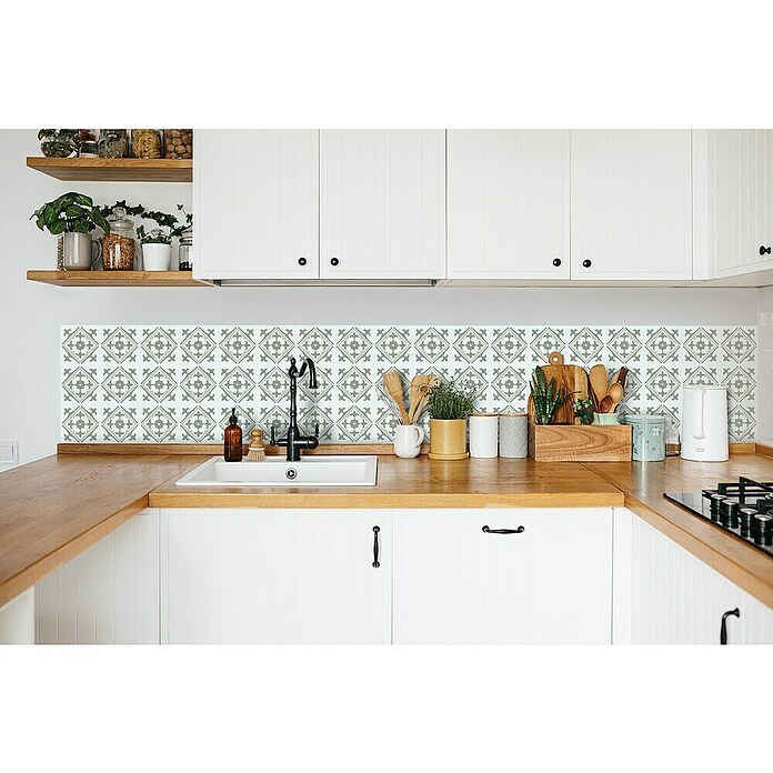 D-c-fix Fliesensticker Wall Tiles Nadia (6 Stk., 15 x 15 cm, Olive) | BAUHAUS