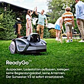 Sunseeker Mähroboter V3 Plus (1 000 m², Schnittbreite: 18 cm, Kamera-gestützte Navigation) | BAUHAUS