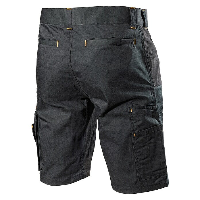 L.Brador Herren-Arbeitsshorts (54, Schwarz)