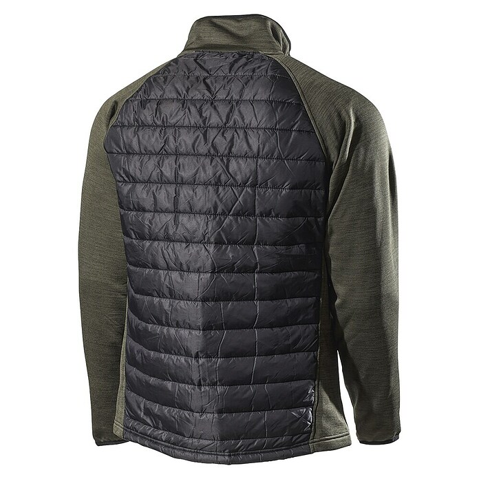 L.Brador Hybridjacke 6090P (Schwarz/Grün, XL) | BAUHAUS