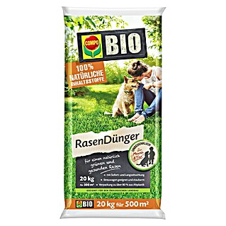 Compo Bio-Rasendünger (20 kg, Max. Anwendungsfläche: 500 m²)