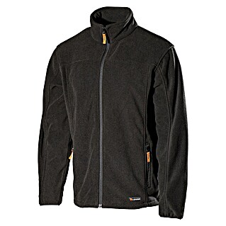 L.Brador Fleecejacke 687 P (Schwarz, 100 % Polyester, L)
