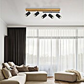 Globo Robby LED stropna svjetiljka Robby  (35 W, D x Š x V: 70 x 35 x 17 cm, Smeđa) | BAUHAUS