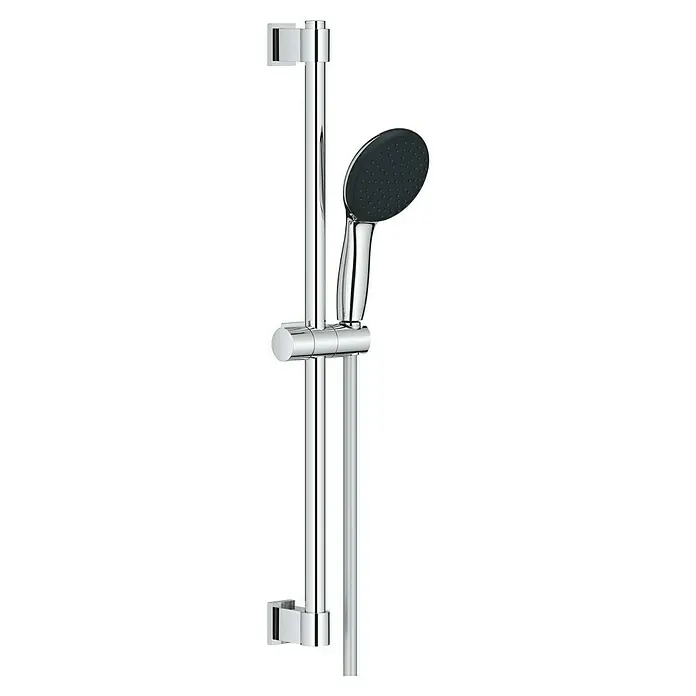Grohe Vitalio Start Brausegarnitur 110 1 - Lochabstand: 47 cm - 62 cm, Chrom, Kunststoff - Duschstangenset mit Handbrause. Das Set verfügt über eine Chromoberfläche und ein modernes Design.