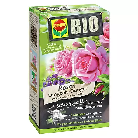 Compo Bio Langzeitdünger Rosen mit Schafwolle