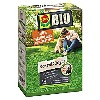 Compo Bio-Rasendünger (3 kg, Max. Anwendungsfläche: 75 m²)