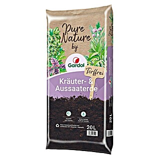 Gardol Pure Nature Aussaat- & Kräutererde Bio (20 l, Torffrei)