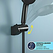 Grohe QuickFix Brausehalter Vitalio Universal (Kunststoff, Schwarz, Matt) | BAUHAUS