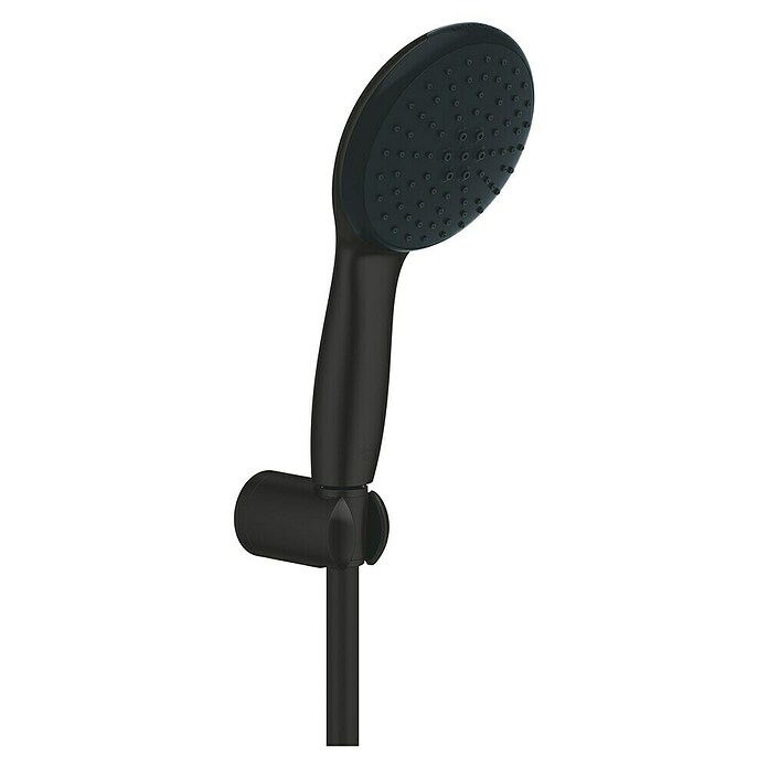 Grohe QuickFix Vitalio Start Brausegarnitur II WS8 (Art Strahl: Brauseregen, Jetstrahl, Schwarz, Kunststoff, Matt) | BAUHAUS