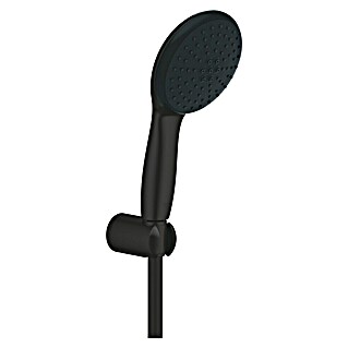 Grohe QuickFix Vitalio Start Brausegarnitur II WS8 (Art Strahl: Brauseregen, Jetstrahl, Schwarz, Kunststoff, Matt)