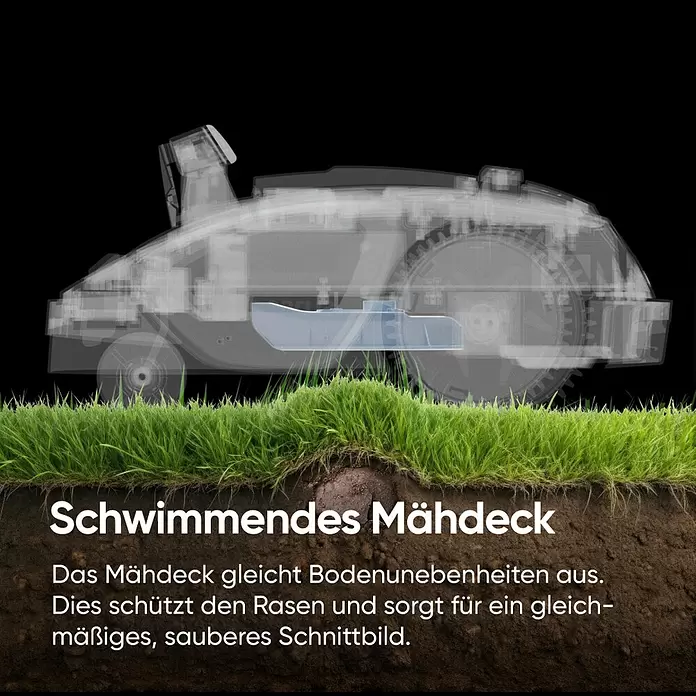 Sunseeker Mähroboter V3600 m², Schnittbreite: 18 cm, Kamera-gestützte Navigation Info